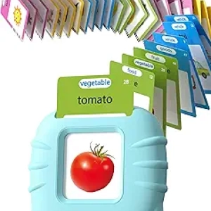 Cartes Flash Parlantes Montessori - 224 Mots Éducatifs pour Enfants 1-4 ans
