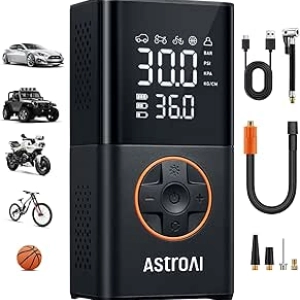 Compresseur Air Portable AstroAI L7 - Gonfleur Pneu Électrique Sans Fil 150 PSI