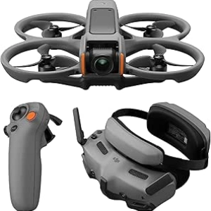 DJI Avata 2 Fly More Combo - Drone FPV 4K avec Lunettes et Télécommande