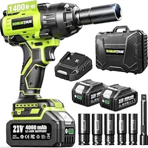 Clé à Choc sans Fil 1400 N.m - Moteur Brushless Professionnel 1/2"