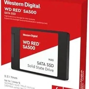 SSD NAS 4TB WD Red SA500 - Stockage haute performance pour serveurs NAS