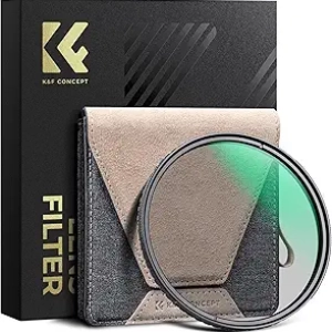 Filtre Polarisant Circulaire 77mm K&F CONCEPT - CPL Professionnel Nano-X PRO