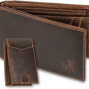 Portefeuille Bifold Cuir BULL GUARD - Protection RFID & Design Premium