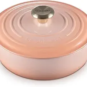 Le Creuset Sauteuse Ronde 3,5L Fonte Émaillée Pêche | Cocotte de Qualité
