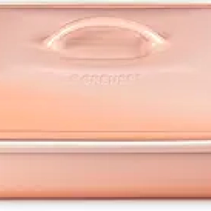 Cocotte Le Creuset Peche 4 Qt - Plat Rectangulaire Heritage en Grès Premium