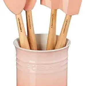 Le Creuset Set 5 Ustensiles Cuisine Pêche - Grès et Silicone Premium