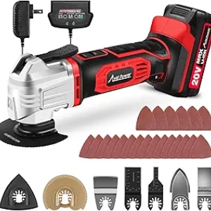 Outil Oscillant Sans Fil AVID POWER 20V - Multi-Tool avec 31 Accessoires