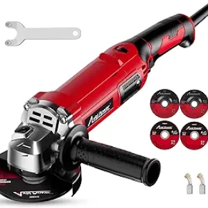 Meuleuse d'angle 1000W 4-1/2 pouces - 7 vitesses variables 11500 RPM