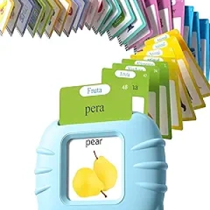 Cartes Flash Bilingues Espagnol-Anglais Parlantes - Apprentissage Montessori 2+