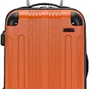 Valise Cabine Rockland London 20 Pouces Orange - Rigide Légère