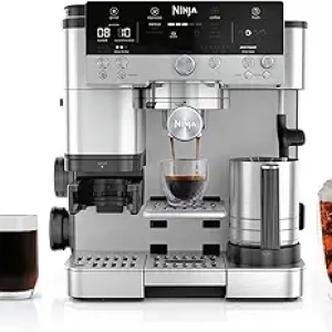 Ninja Luxe Café 3-en-1 : Machine Espresso, Café Filtre et Cold Brew avec Broyeur