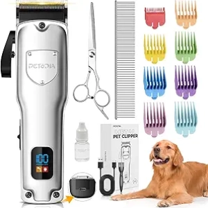 Tondeuse Chien Professionnelle - Silencieuse & Rechargeable USB