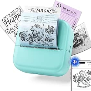 Mini Imprimante Sticker Portable - Imprimante Thermique Bluetooth pour Téléphone