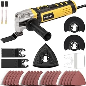 Outil Oscillant Multi-Usage 3.5A - Kit 30 Accessoires Vitesse Variable