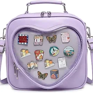 Sac Ita Bag Kawaii Multifonction - Satchel Cœur Rose Dopamine
