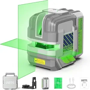 Niveau Laser Vert Rechargeable Huepar Pro - 18h d'autonomie
