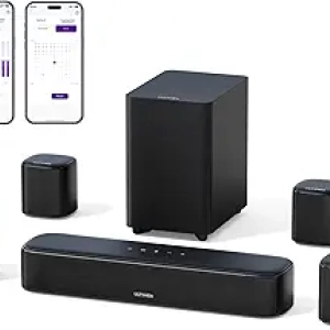 Barre Sonore 7.1 ULTIMEA Aura A40 avec 4 Enceintes Surround - 330W