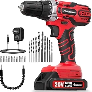 Perceuse Visseuse Sans Fil AVID POWER 20V - Kit Complet avec Batterie