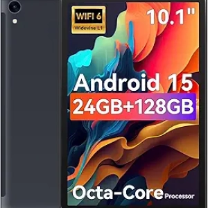 Tablette Android 10.1" 24GB RAM 128GB ROM - Processeur Octa-core Android 15