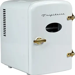 Mini Frigo Rétro Frigidaire 9 Canettes - Portable 12V/110V