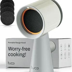 Hotte Aspirante Portable TUCO - Filtre 5 Couches pour Cuisine, Appartement & BBQ
