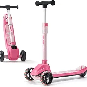 Trottinette KUB pour Enfants 2+ ans - 3 Roues avec Roues LED, Hauteur Ajustable