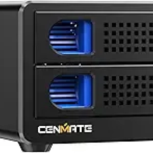 Boîtier Disque Dur Double Baie 3.5" avec Ventilation - USB 3.0 et Hot Swap