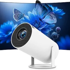 Mini Projecteur 4K WiFi 6 Portable - Projection 180° Auto Keystone Netflix