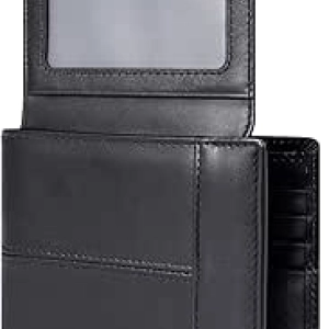 Portefeuille Homme Cuir Véritable RFID - Swallowmall Bifold 13 Cartes