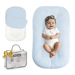 Nid de bébé portable Snuggle Cozy Me | Coton biologique 0-24 mois