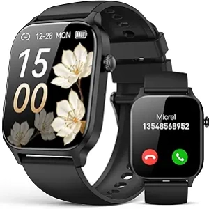 Montre Connectée Homme Femme 2024 - Appels Bluetooth, IP68 Waterproof, Suivi Fitness
