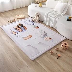 Tapis de Jeu Bébé Hakuna Matte 47x67 - Mousse Mémoire CloudSoft Antiglisse