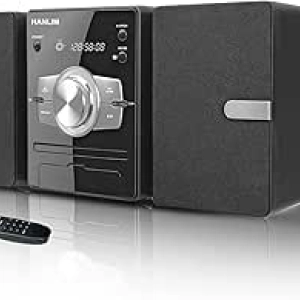Chaîne Stéréo CD 30W Bluetooth USB Radio FM - Système Audio HiFi Compact