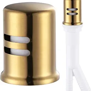 Clapet Anti-Retour Lave-Vaisselle Or Brossé - Kit Complet Laiton