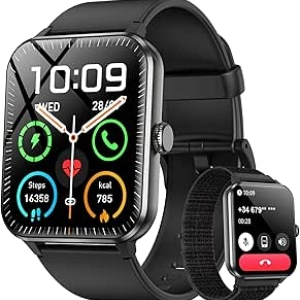 Montre Connectée Blackview 2025 - Appels, GPS, 100+ Sports, IP68