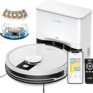 ILIFE A12 Pro : Robot Aspirateur Laveur Autonome 40 Semaines | LiDAR