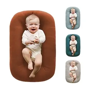 Baby Lounger Coton 100% - Nid Bébé Portable 0-24 Mois