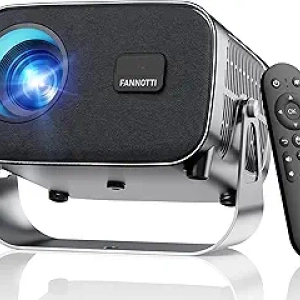 Projecteur Smart WiFi 1080P Android 12 - Bluetooth 5.2 & Keystone Automatique
