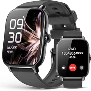 Montre Intelligente Femme Homme 2025 IP68 - Appels, 110+ Sports, Suivi Sommeil