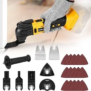Outil Oscillant sans Batterie Compatible DeWalt 20V MAX | Moteur Brushless 20000 OPM
