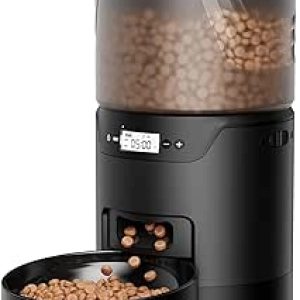 Distributeur Automatique de Croquettes Chat 3L - Programmable 6 Repas