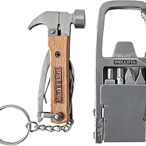 Multi-outil 17-en-1 pour Homme - Marteau, Couteau, Camping
