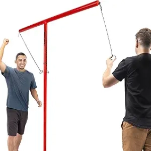 Tower 5 Jeu de Ring Toss Géant pour Adultes - Jeu de Jardin Extérieur