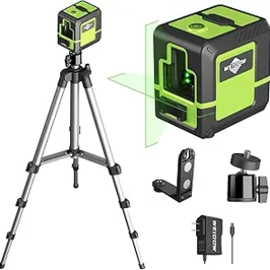 Niveau Laser Croix Automatique avec Trépied 1m - Classe II