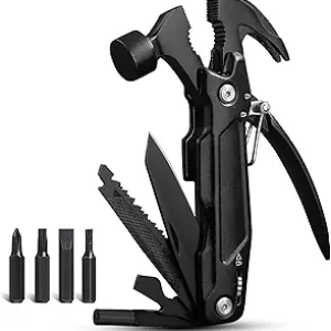 Marteau Multitool 14-en-1 Compact - Outil EDC Camping Homme