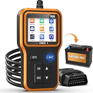 Scanner OBD2 Professionnel avec Testeur Batterie - Diagnostic Auto Complet