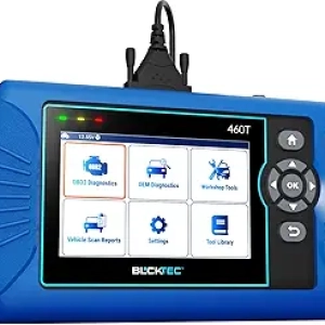 Scanner OBD2 BLCKTEC 460T - Diagnostic Complet Moteur ABS SRS + 12 Réinitialisations