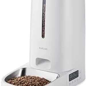 Distributeur Automatique ELECOM pour Chats et Chiens - 4L, 6 Repas/Jour