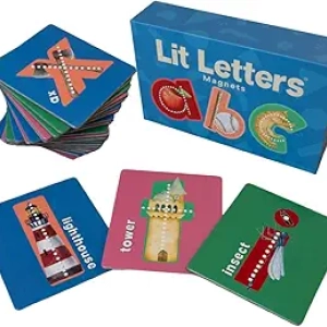 Aimants Alphabet Magnétiques Éducatifs pour Enfants - Apprendre les Lettres 2X Plus Vite