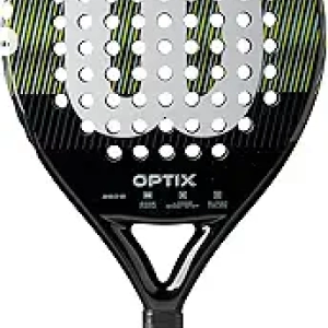 Raquette de Padel Wilson Optix V1 - Grip 2-4 1/4" Noir/Vert